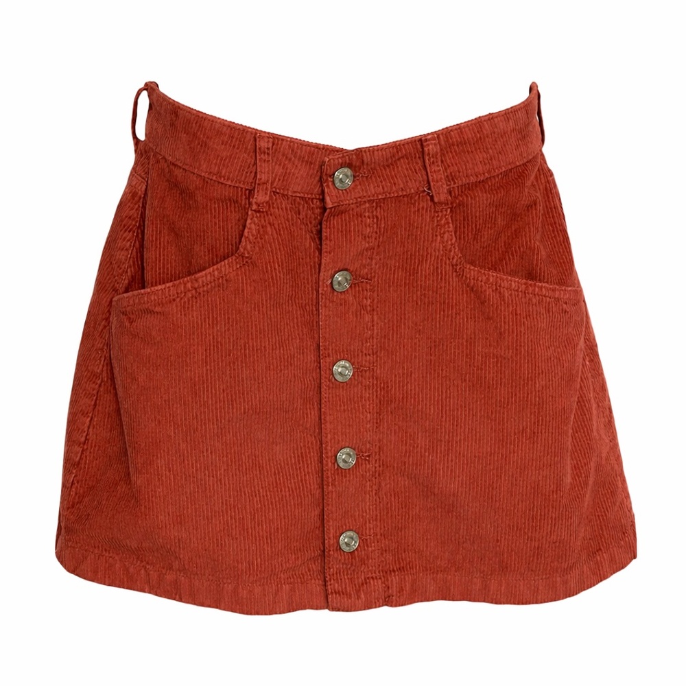 Free People Ray Corduroy Miniskirt